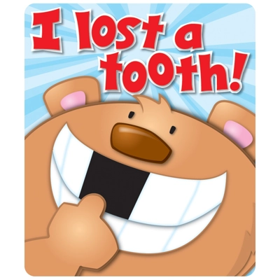 I Lost a Tooth Motivational Stickers
