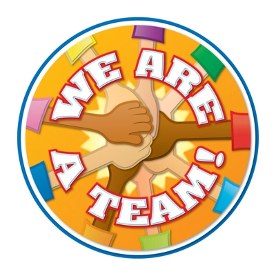 We Are a Team! Two-Sided Decoration