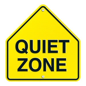 Quiet Zone Two-Sided Decorat..
