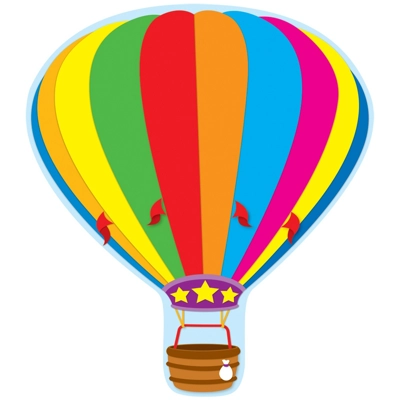 Hot Air Balloon Two-Sided Decoration
