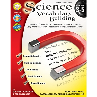 Science Vocabulary Building Gr. 3–5 Book