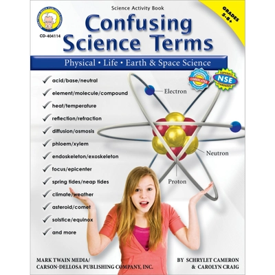 Confusing Science Terms Book Gr. 5–8+