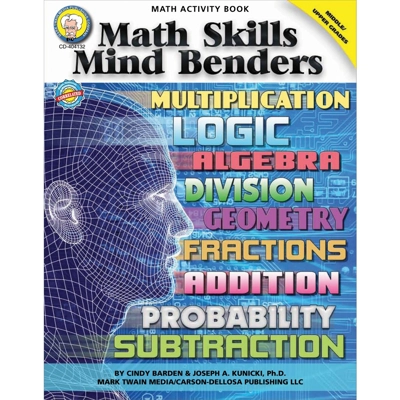 Math Skills Mind Benders Middle/Upper Grades Book