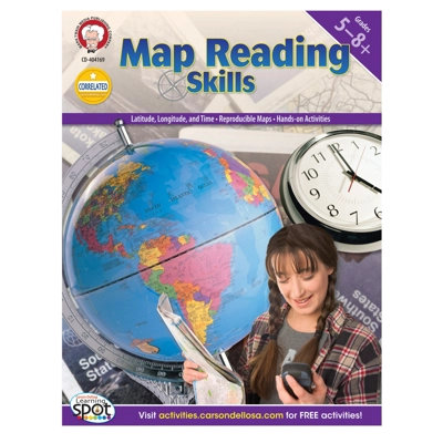 Map Reading Skills Gr. 5–8+ Book