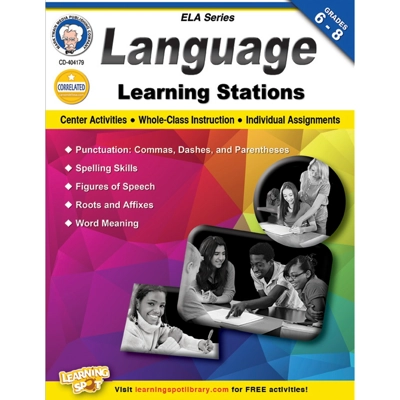 Language Learning Stations Gr. 6–8 Book