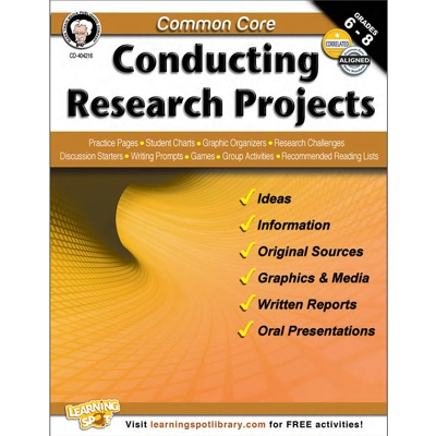 Common Core: Conducting Research Projects Book Gr. 6–8