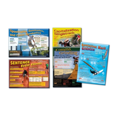 Language Arts: Capitalization and Punctuation Bulletin Board Set