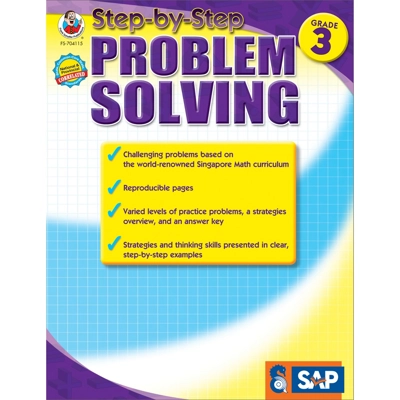 Step-by-Step Problem Solving Gr. 3 Book