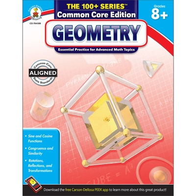 The 100+ Series™: Geometry Gr. 8+ Book