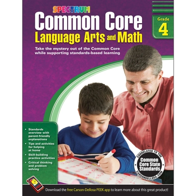 Common Core Language Arts and Math Gr. 4 Book