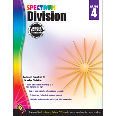 Spectrum® Division Gr. 4 Book