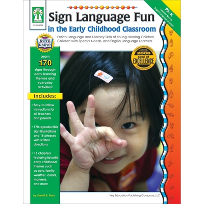 Sign Language Fun in the Early Childhood Classroom Book