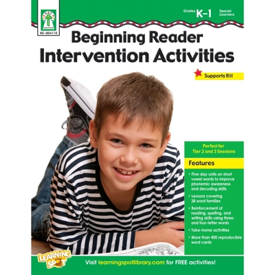 Beginning Reader Intervention Activities Gr. K–1/Special Learners Book