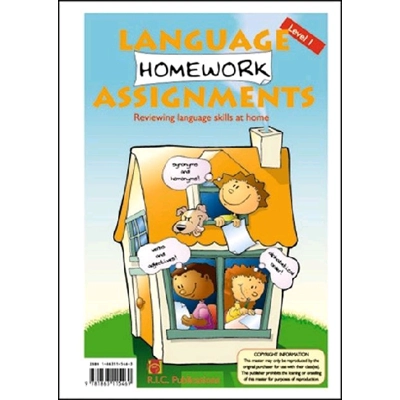 Language Homework Assignments Level 1 - Ages 5-6