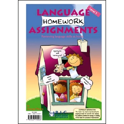 Language Homework Assignments Level 5 - Ages 9-10