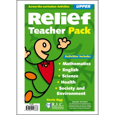 Relief Teacher Pack - Ages 10-12