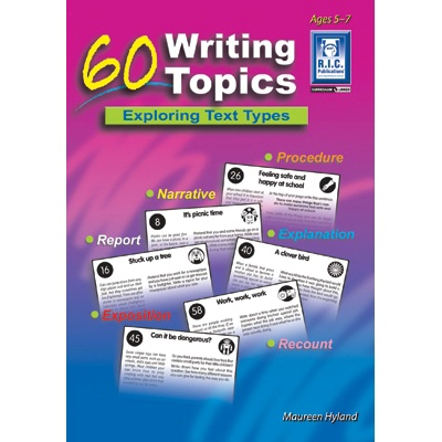60 Writing Topics Ages 5-7