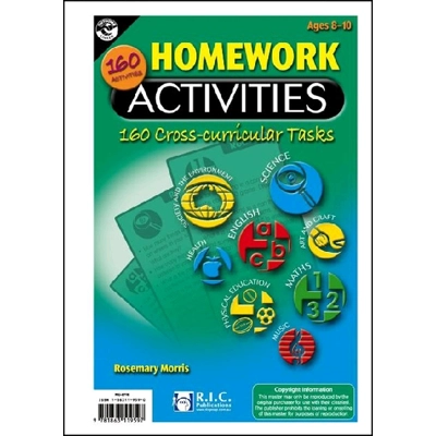 Homework Activities Ages 8-10
