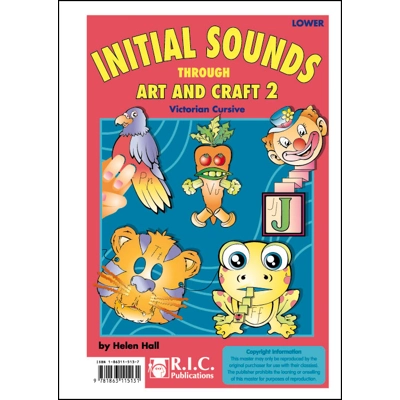 Initial Sounds – through Art and Craft Book 2 Victorian Cursive - Ages 5-8 Years