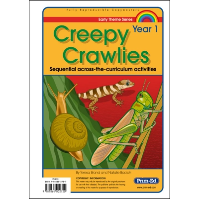 Early Theme Series: Creepy-Crawlies Ages 5-7