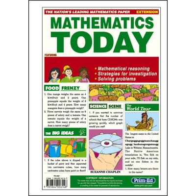 Mathematics Today Ages 11-14