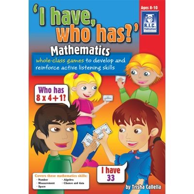 I Have Who Has Maths Ages 8-10