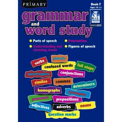 Primary Grammar & Word Study Book F Ages 10-11