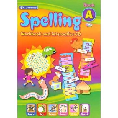 Spelling - Workbook/Interactive Book A Ages 5-6
