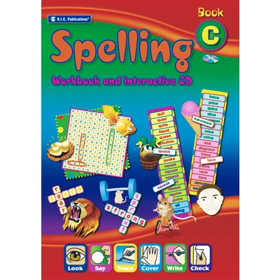 Spelling - Workbook/Interactive Book C Ages 7-8