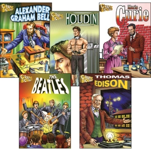 Graphic Biographies pack of ..