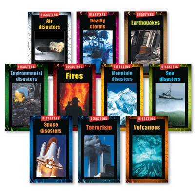 Disasters pack of 10 1 of each title
