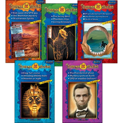Strange But True Stories pack of 5 1 of each title