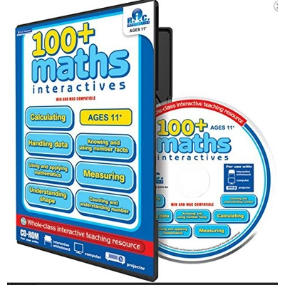 100 Maths Activities Ages 11+ Interactive CD-Rom