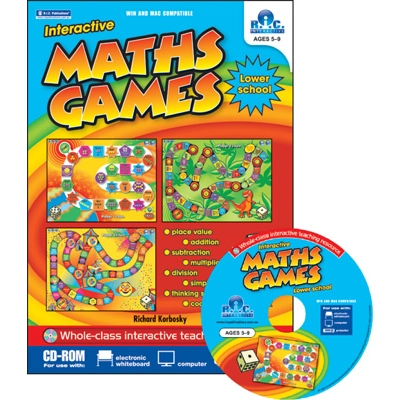Interactive Maths Games Ages 5-9 Interactive CD-Rom