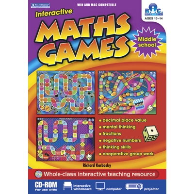 Interactive Maths Games Ages 10-14 Interactive CD-Rom