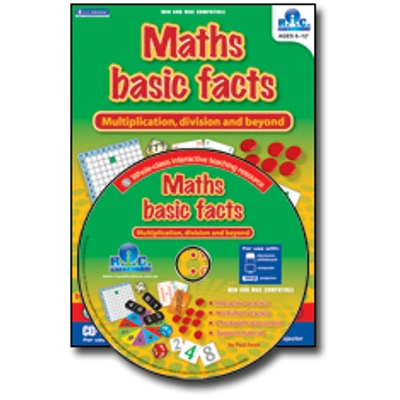 Maths Basic Facts Ages 8-12 Interactive CD-Rom