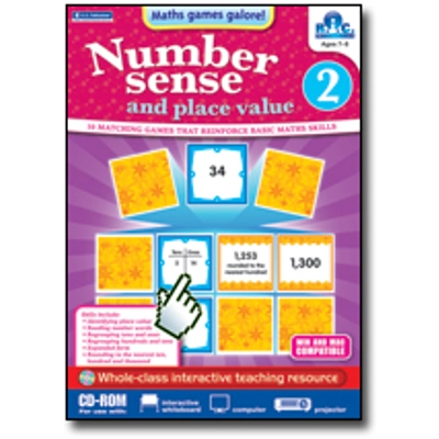 Number Sense & Place Value 2 Ages 7-8 Interactive CD