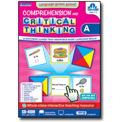 Comprehension & Critical Thinking A Interactive CD