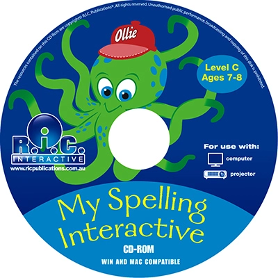 My Spelling Unlimited User Level C - Ages 7-8 years Interactive CD