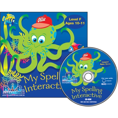 My Spelling Unlimited User F - Ages 10-11 years Interactive CD