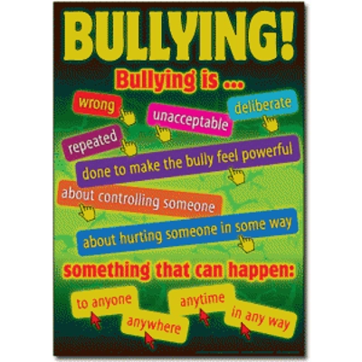 Bullying in a Cyber World Posters Ages 8-15 Set of 6 – Laminated A2 595mm x 420mm