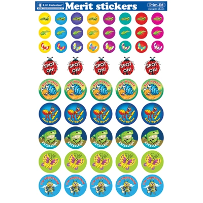 Mini Beasts Themes Stickers Pack of 270