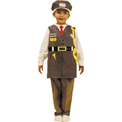 Career dressup costume: Postal worker