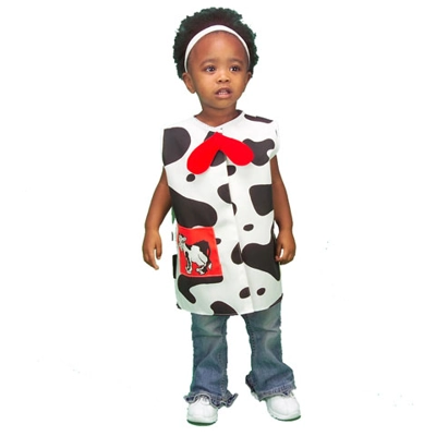 Toddlers dressup outfit: Cow