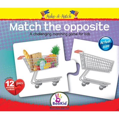 Puzzles-Make a match: Match the opposite