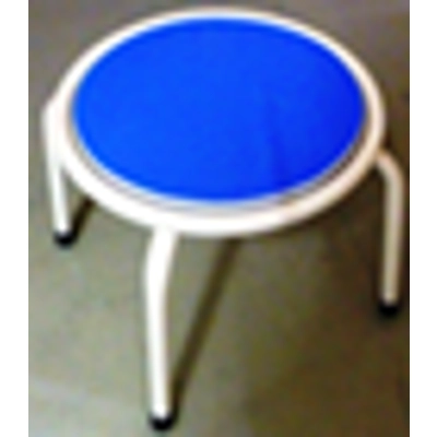 Child Learning Chair -Low Stool [Diameter 12.5 in X 11 in H]
