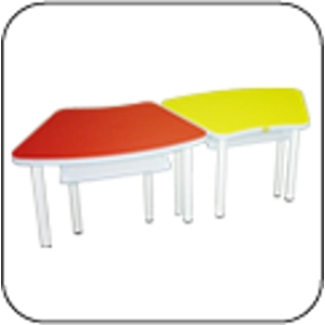 Curve Table c/w Drawer [27