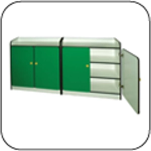 Wooden Storage c/w 2 Door [1..