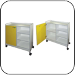 Wooden Storage c/w Single Do..