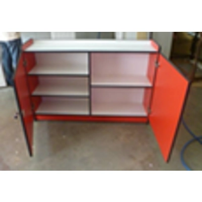 ME Solid colour storage - 48 c/w door lock [12"W x 48"L x 35"H]